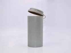 4x8 Gray Concrete Test Cylinder w/ Domed Lid